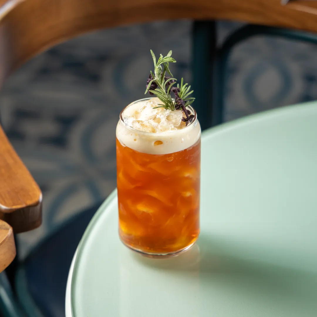 Peach Passion Fruit Iced Tea