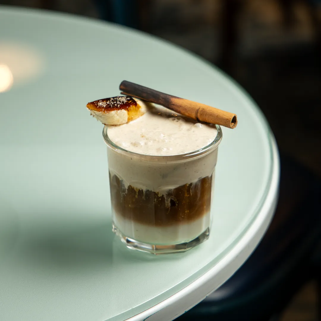 Iced Smoky Banana Latte