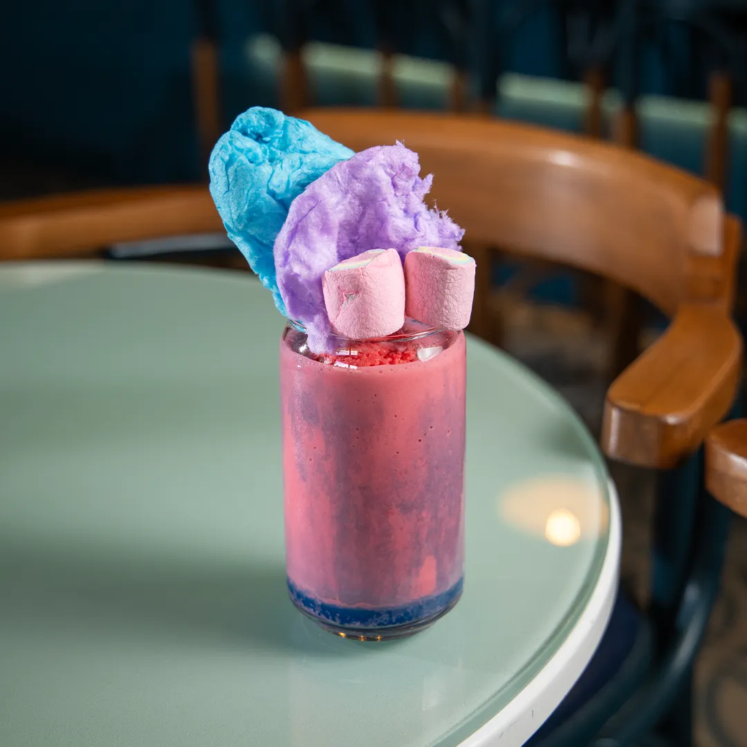 Cotton Candy Milkshake