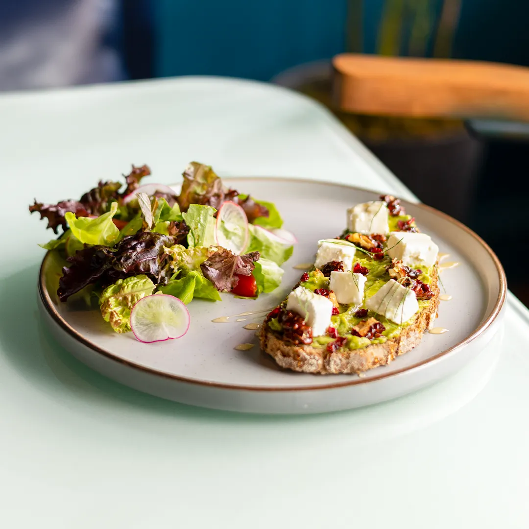 Avo Feta Tartine